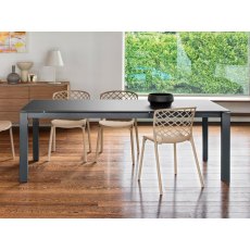 Baron 160x85cms Extending table Ceramic Top by Connubia Baron 160x85cms Extending table Ceramic Top by Connubia