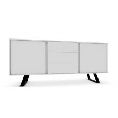 Secret Sideboard with 2 doors & 3 central drawers By Calligaris