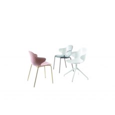 Saint Tropez Dining Chair With Metal Legs By Calligaris