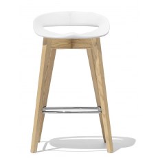 Cosmopolitan Wooden Bar Stool By Connubia