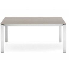 Eminence 130cm Extending Glass Top Table by connubia