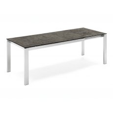 Connubia Baron Ceramic Top 110cm by 70cm Extending Table