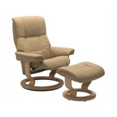 Stressless Quick Delivery Mayfair Medium Classic Base in Paloma Sand