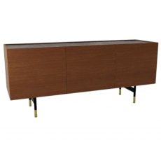 Horizon 3 Door Storage Sideboard With High Legs Made To Order By Calligaris