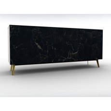 3 Door Universal Sideboard with Diagonal Feet