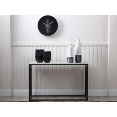 46cm Round Black and Silver Gears Clock 46cm Round Black and Silver Gears Clock