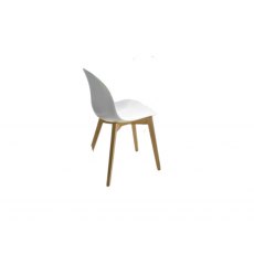 Academy Outdoor Dining Chair with wooden legs