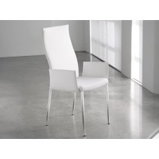 Anna High Back Chair With Arms By Cattelan Italia Anna High Back Chair With Arms By Cattelan Italia