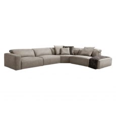 Alessa Corner Sofa Fabric