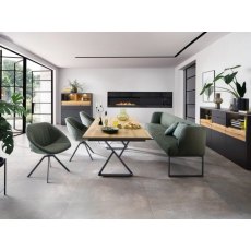 Opal With Square Tube Legs Bench By Venjakob Opal With Square Tube Legs Bench By Venjakob