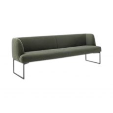 Opal With Square Tube Legs Bench By Venjakob