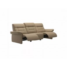 Stressless Mary 3 Seater Sofa With An Upholstered Armrest and Recliner