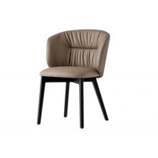 Sweel Wooden Leg Chair By Calligaris