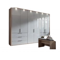 Nolte Horizon 6 Door Wardrobe with drawers