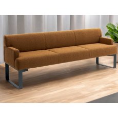 Smaragd Bench With Skid Frame By Venjakob Smaragd Bench With Skid Frame By Venjakob