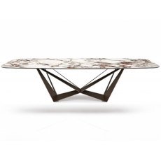 Skorpio Keramik Table Quick Ship With A Corcovado Top By Cattelan Italia