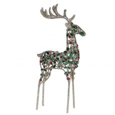 Small Red/Green Jewel Reindeer