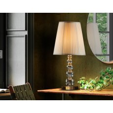 Albert Large Champagne Table Lamp