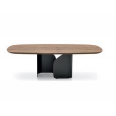 Twins CS4153-FSW 200/250 Shaped Wooden Top Table