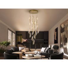 Vallerie 9 Lamp Ceiling Light