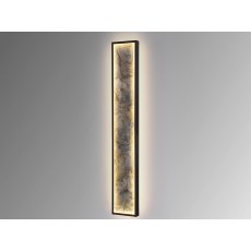 Amber Rectangular Wall Light