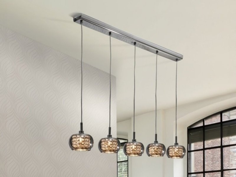 Beadle Crome Interiors Sofia 5 Light Pendent B