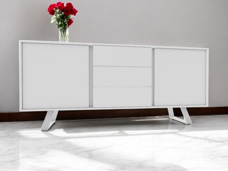 Calligaris Secret Sideboard with 2 doors & 3 central drawers By Calligaris