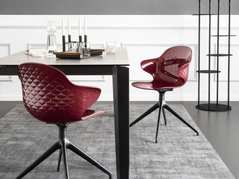 Calligaris Saint Tropez Swivel Dining Chair By Calligaris