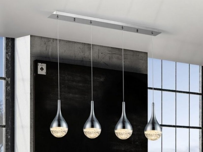 Beadle Crome Interiors Dinant 4 Bar Pendant Ceiling Light