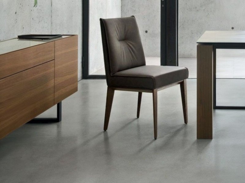 Calligaris Romy Dining Chair Made To Order With Wooden Legs By Calligaris