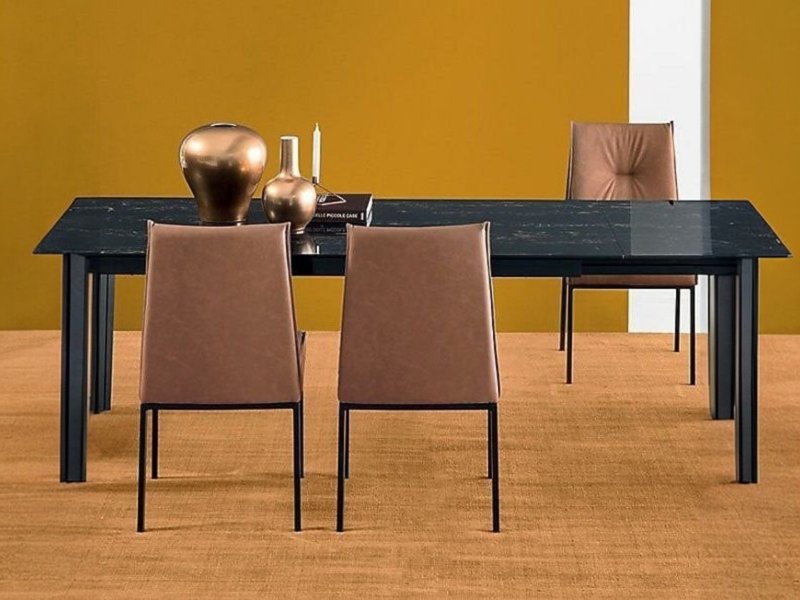 Calligaris Romy Dining Chair Made To Order With Metal Legs By Calligaris