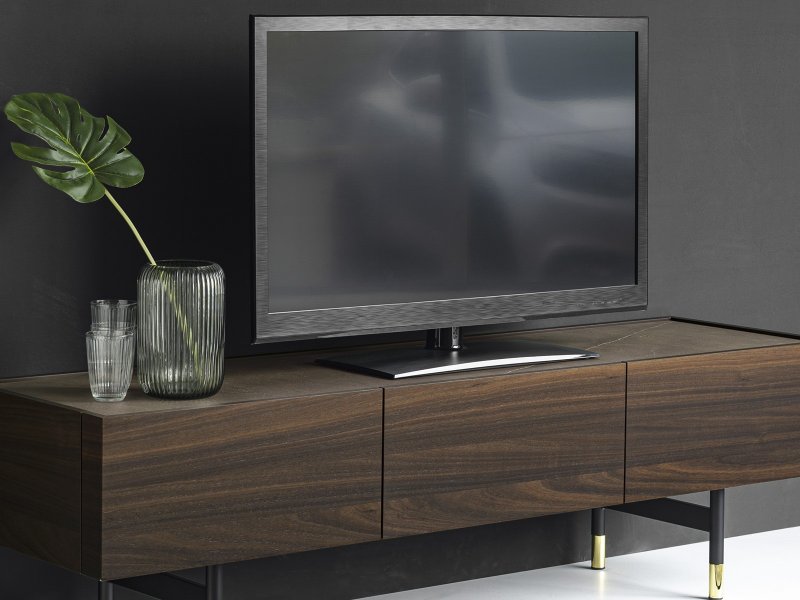 Calligaris Horizon TV stand Ceramic Top By Calligaris