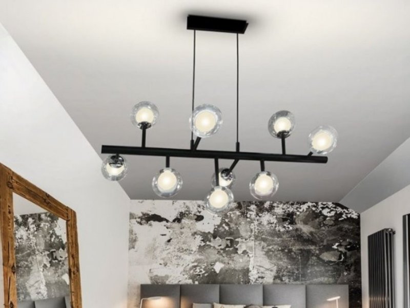 Beadle Crome Interiors Angelia 9 Lamp Ceiling Light