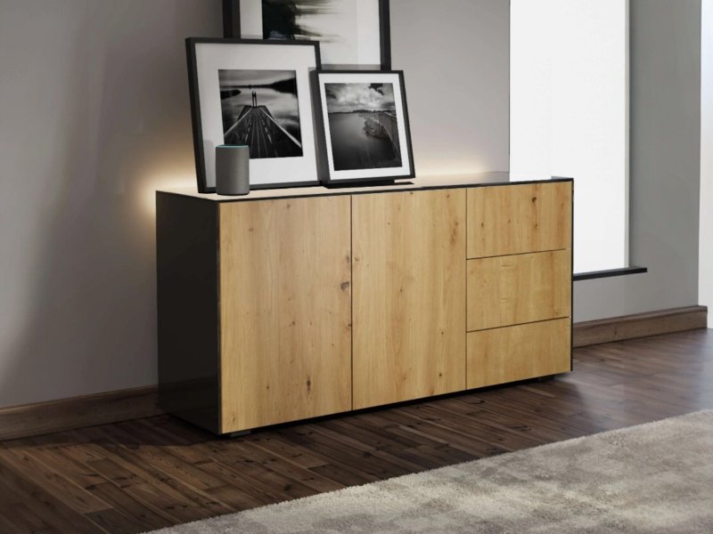 Beadle Crome Interiors Special Offers Access Sideboard With Oak Doors