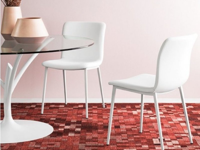 Calligaris Annie Made To Order Metal Leg Chair By Calligaris