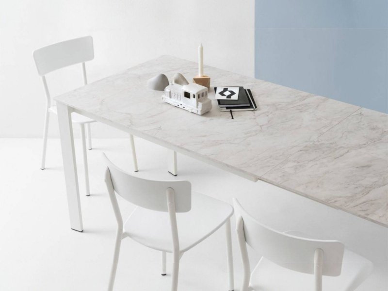 Connubia Eminence 130cm Extending Melamine Or Laminated Top Table by Connubia