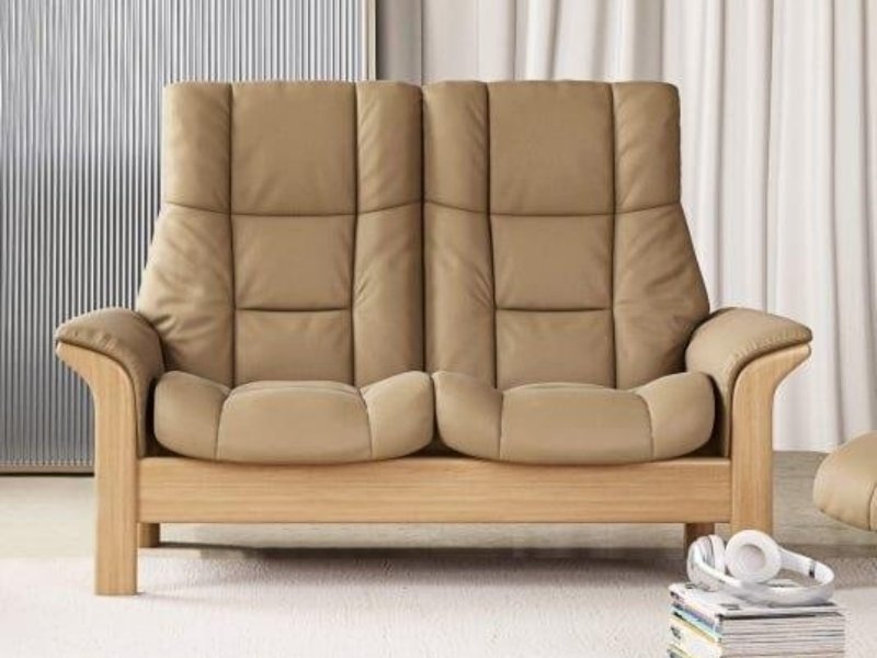 Stressless Stressless Quick Delivery Buckingham 2 Seater in Paloma Sand