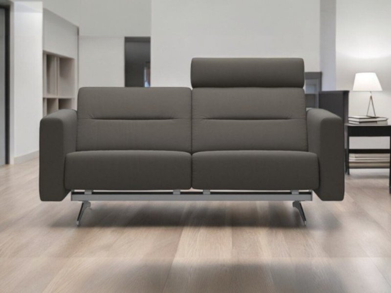 Stressless Stressless Quick Delivery Stella 2 Seater in Paloma Metal Grey