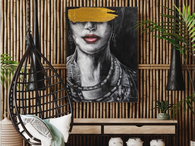 Beadle Crome Interiors Mask Wall Art