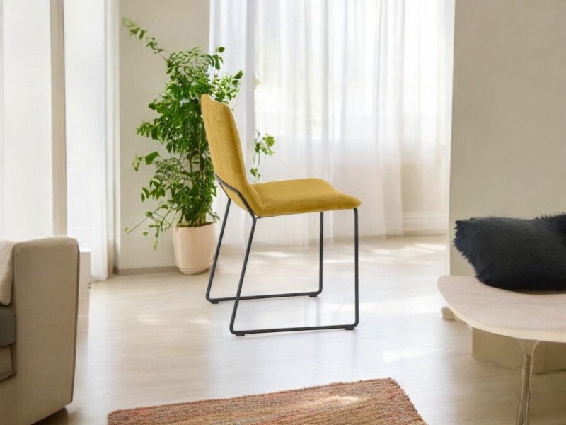 Ligne Roset Ligne Roset Set of 2 Bend Dining Chairs