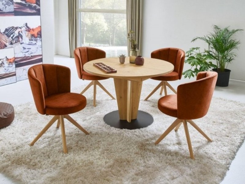 Venjakob Venjakob Elina 2136 Wooden Leg Chairs