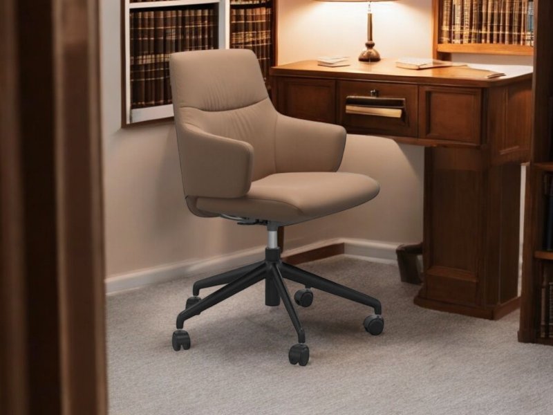 Stressless Stressless Mint Home Office Low Back With Arms