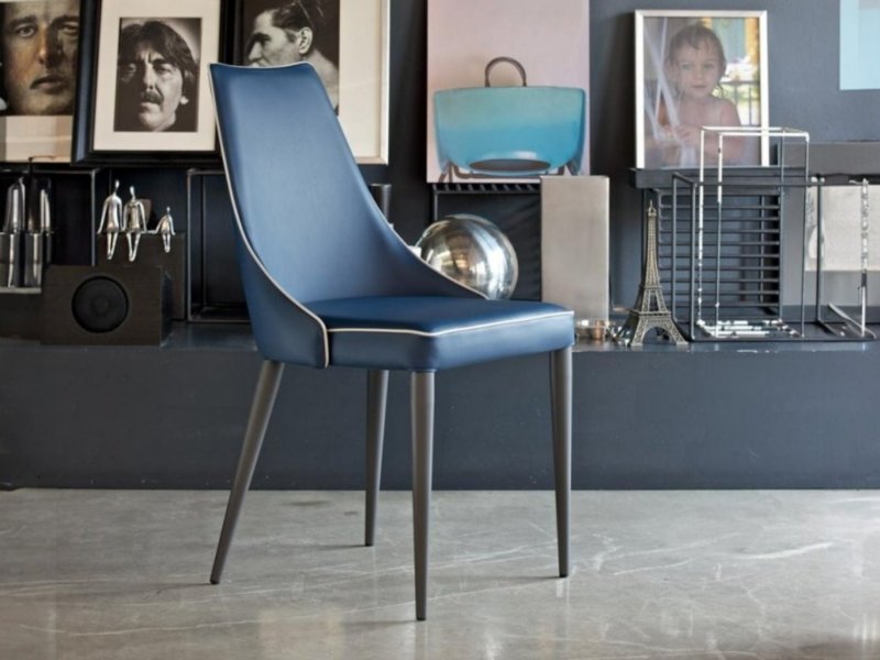 Bontempi Clara Chair With Metal Legs