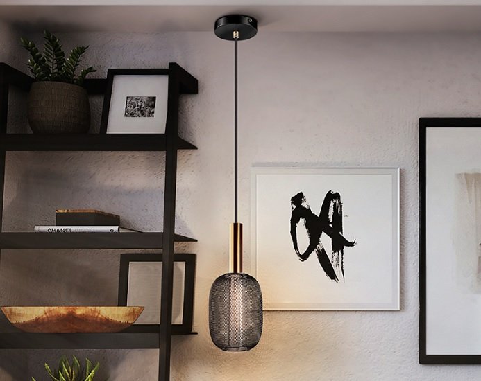 Beadle Crome Interiors Malakai Single Lamp Light