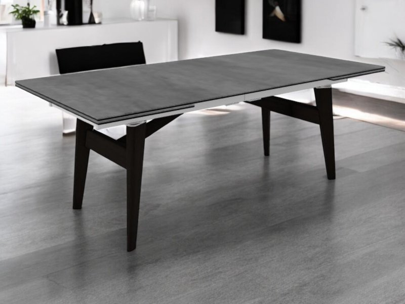 Calligaris Abrey Extendible Rectangular Top Table By Calligaris