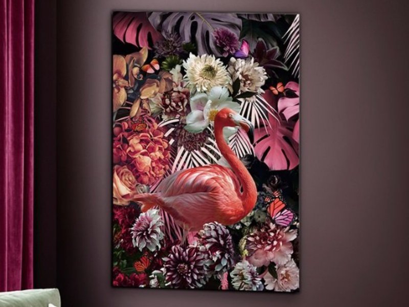 Beadle Crome Interiors Flamingo Wall Art