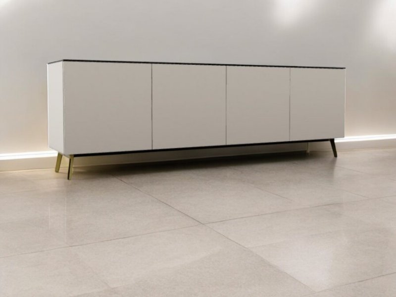 Calligaris 4 Door Universal Sideboard With Diagonal Feet