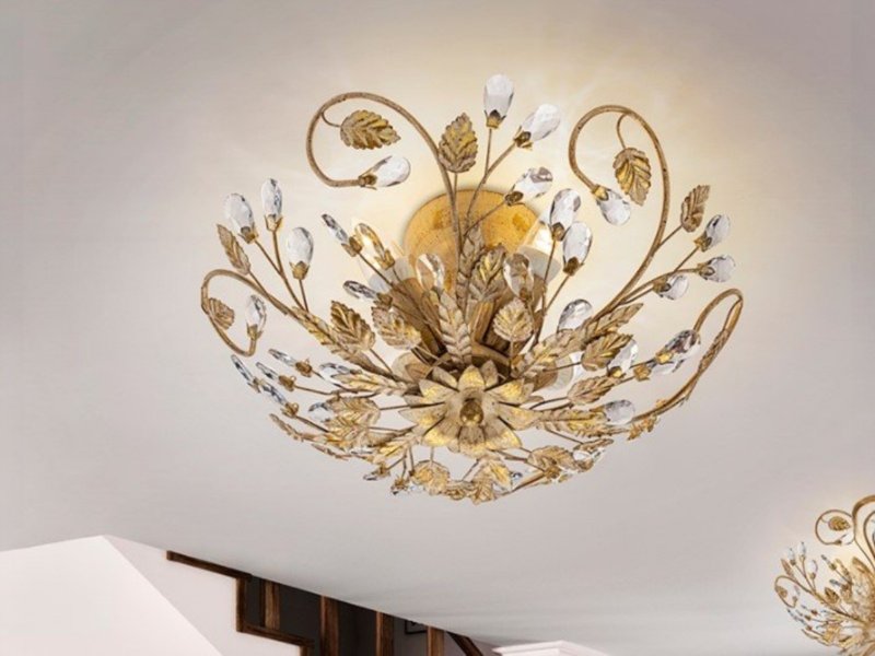 Beadle Crome Interiors Anril Flush Ceiling Light