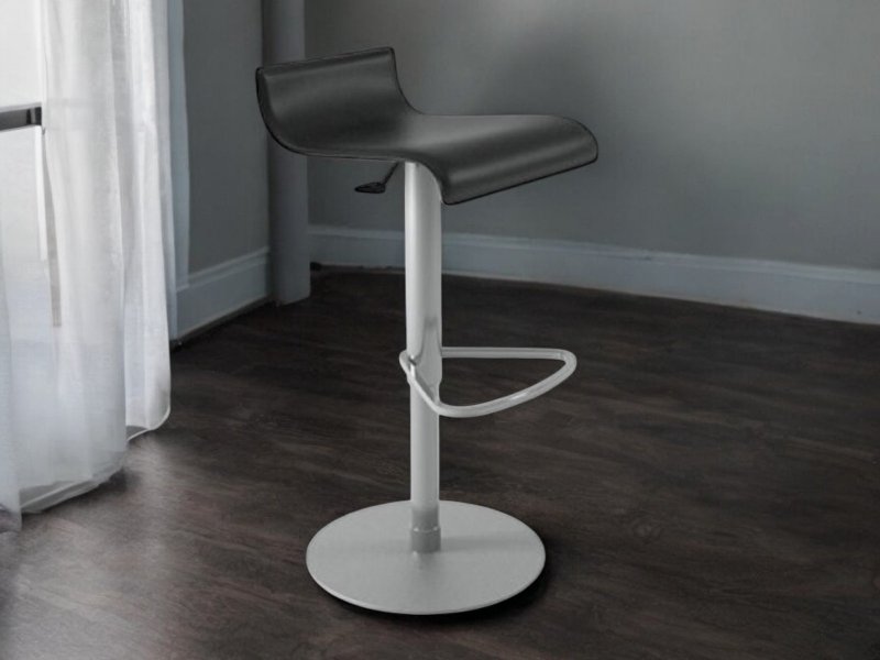 Ligne Roset Pam Leather Bar Stool