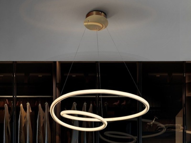 Beadle Crome Interiors Cylinder Suspended Ceiling Light